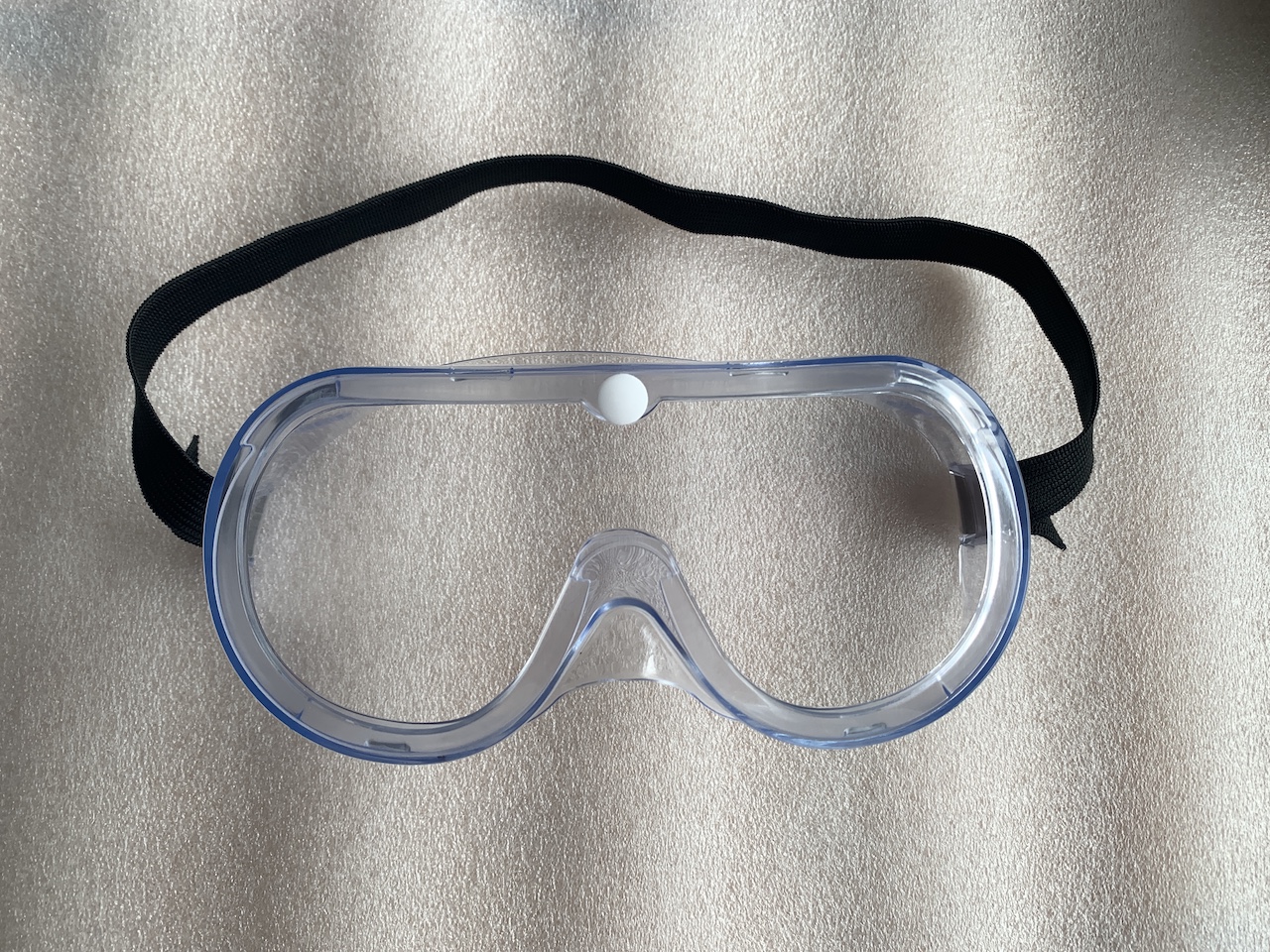 Plexiglas-Schutzbrille Spezielle medizinische Schutzbrille aus Plexiglas